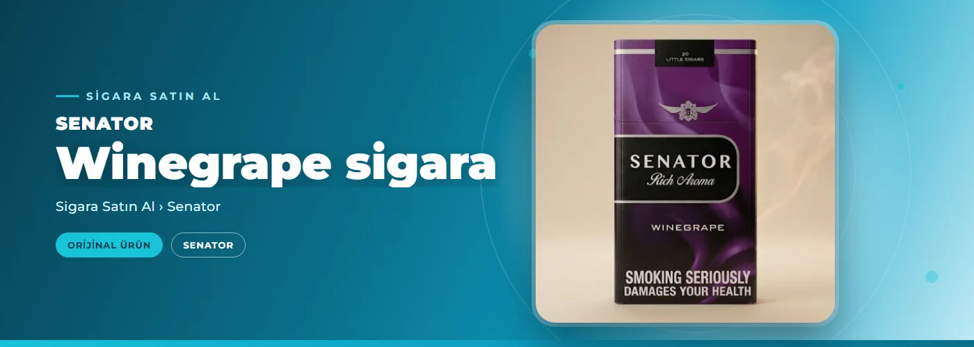 Senator Winegrape sigara