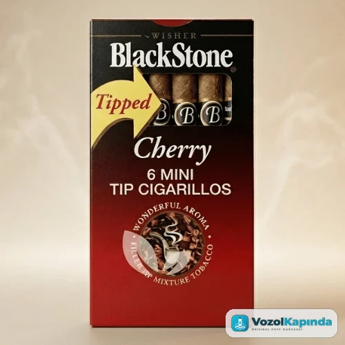 Blackstone Cherry 6 Mini Tip Sigarillo - Ağızlıklı