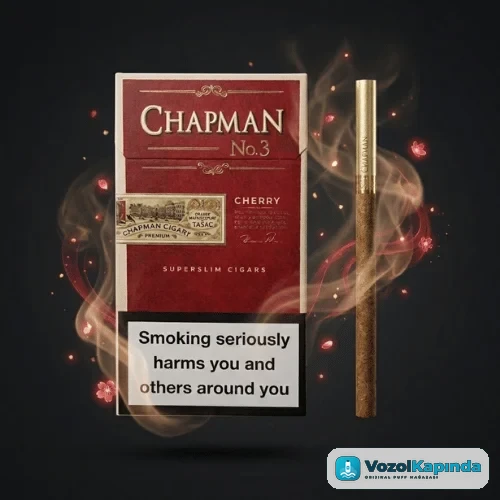 Chapman Cherry Slim sigara - Tatlı Kiraz aromalı