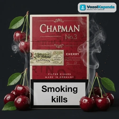 Chapman No 3 Cherry sigara - Tatlı Kiraz aromalı