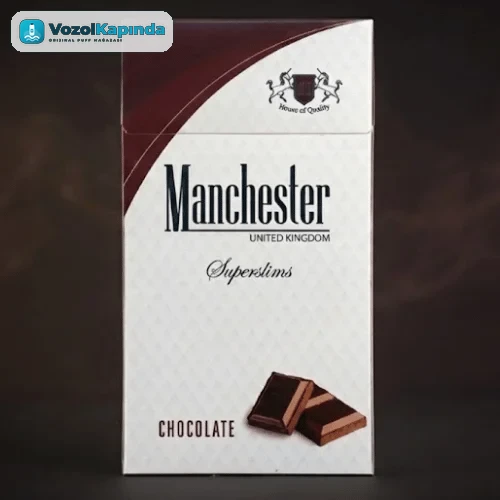 Manchester Superslims Chocolate sigara - Çikolata aromalı