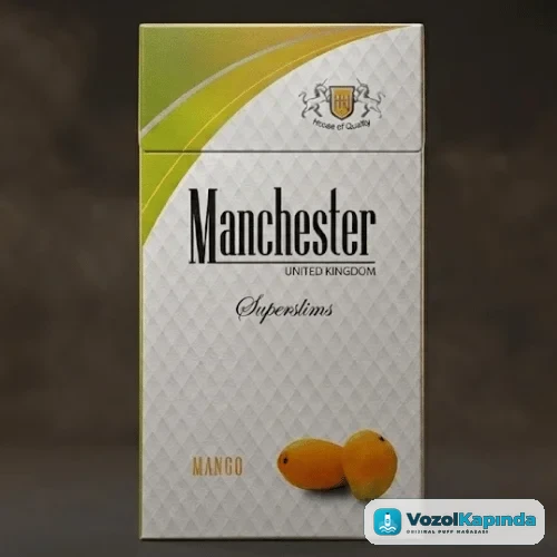 Manchester Superslims Mango sigara - Mango aromalı