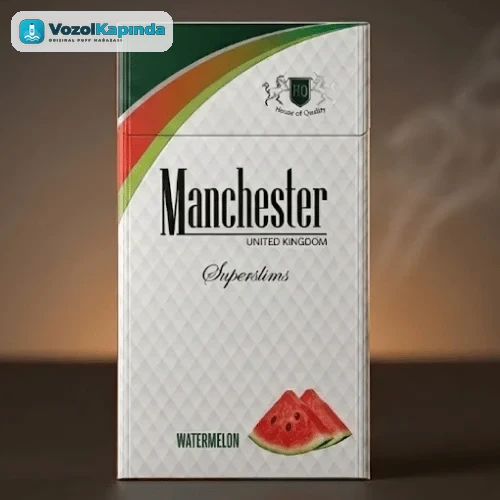 Manchester Superslims Watermelon sigara - Karpuz aromalı