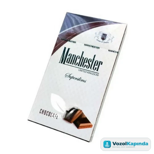 Manchester Superslims Chocolate sigara - Çikolata aromalı - görsel 2