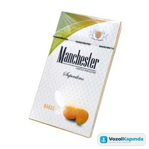 Manchester Superslims Mango sigara - Mango aromalı - görsel 2