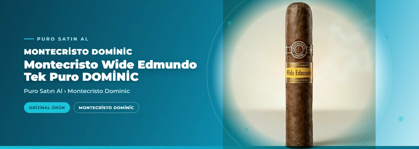 Montecristo Wide Edmundo Tek Puro DOMİNİC