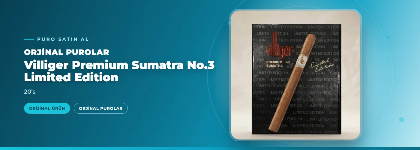 Villiger Premium Sumatra No.3 Limited Edition – 20’s