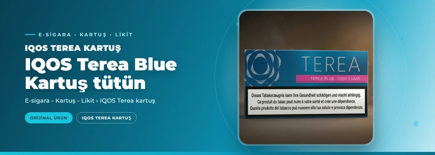 IQOS Terea Blue Kartuş tütün