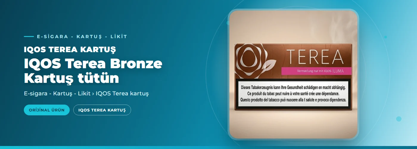 IQOS Terea Bronze Kartuş tütün