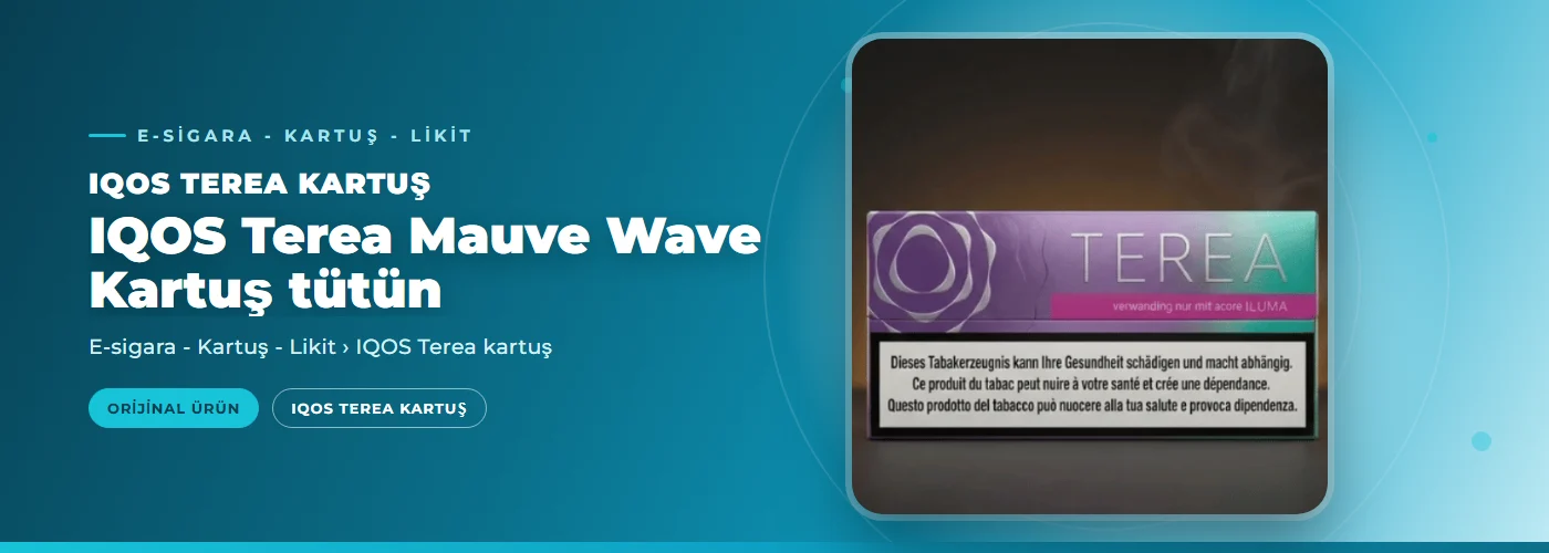 IQOS Terea Mauve Wave Kartuş tütün