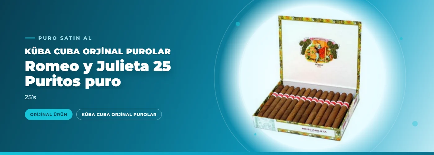Romeo y Julieta 25 Puritos puro – 25’s