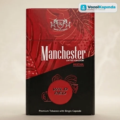 Manchester Wild Red Nano Superslim - Çilek aromalı
