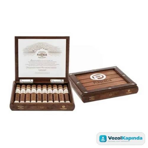 Plasencia Reserva Original Robusto Puro - 10's Ahşap kutu - görsel 2