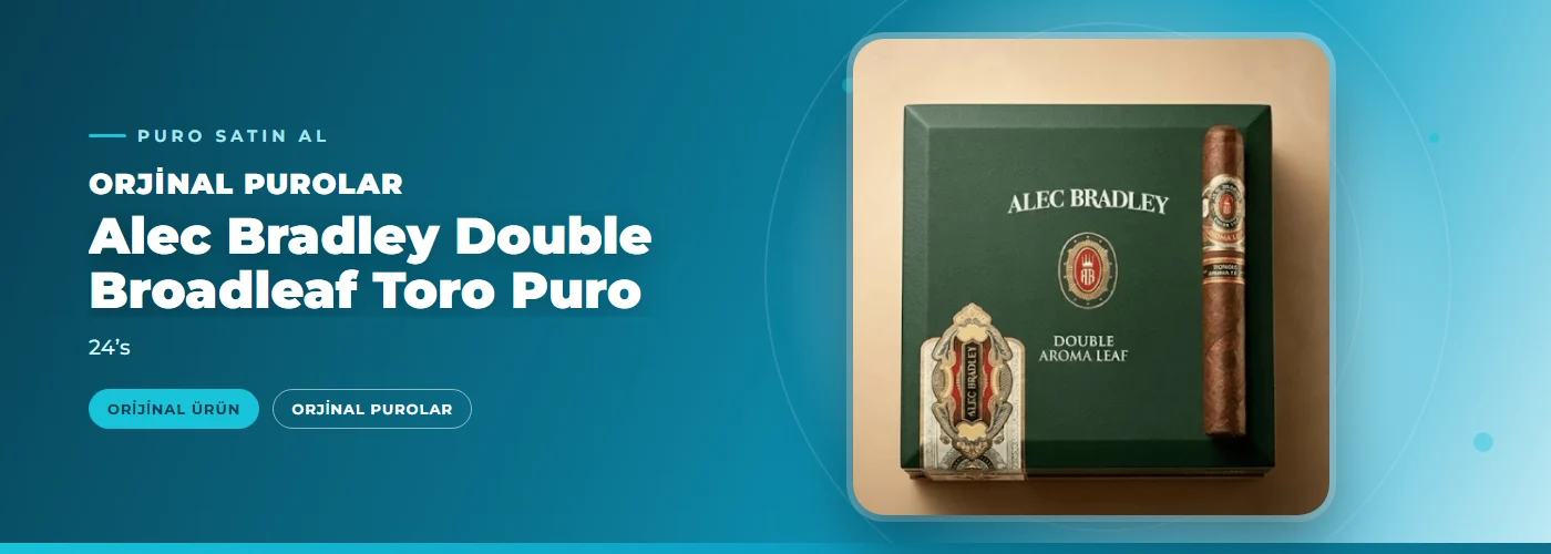 Alec Bradley Double Broadleaf Toro Puro Satın Al – 24’s