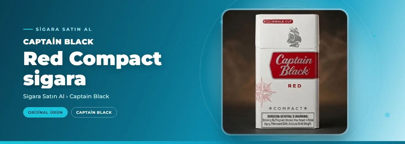 Captain Black Red Compact sigara Satın Al
