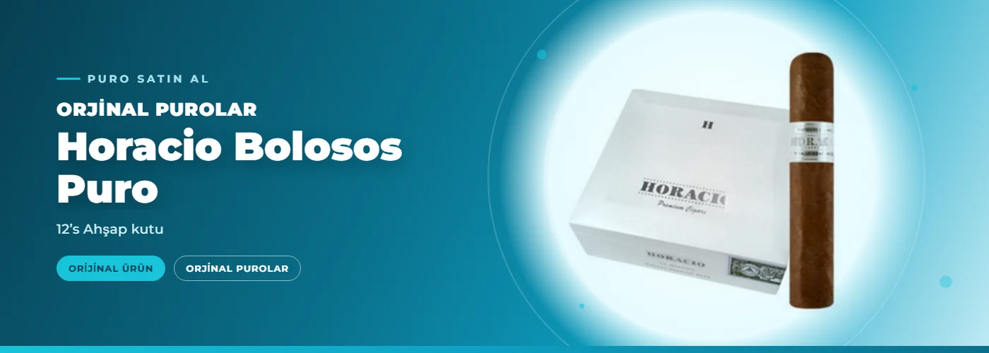 Horacio Bolosos Puro Satın Al – 12’s Ahşap kutu