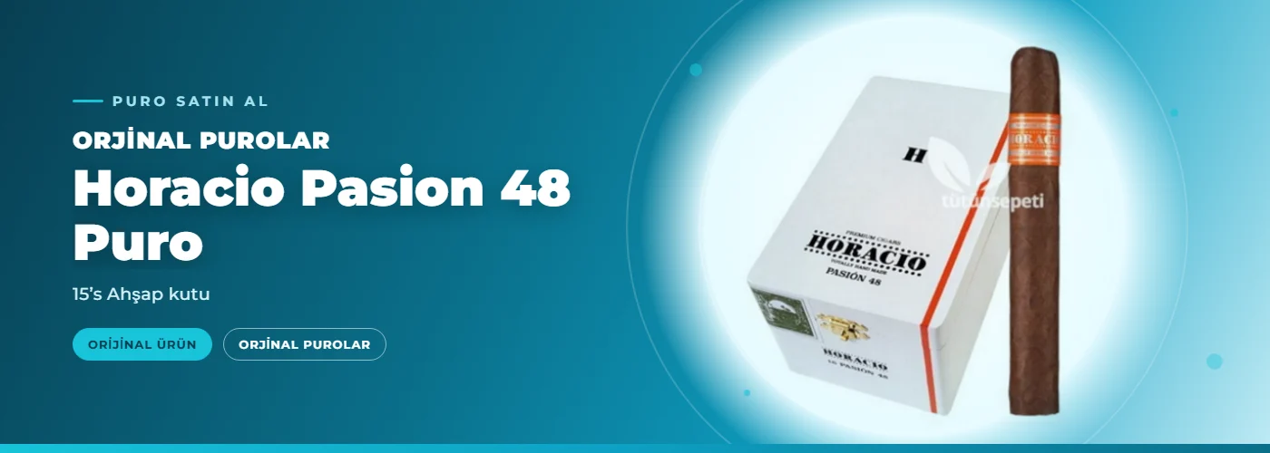 Horacio Pasion 48 Puro Satın Al – 15’s Ahşap kutu