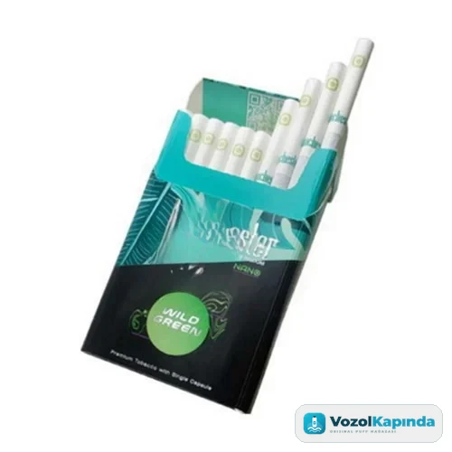 Manchester Wild Green Nano Superslim - Mentol aromalı - görsel 2