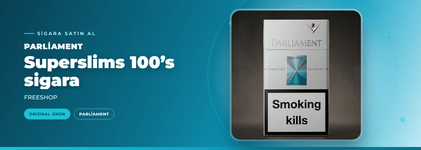 Parliament Superslims 100’s sigara – FREESHOP