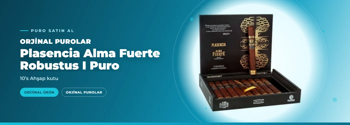 Plasencia Alma Fuerte Robustus I Puro – 10’s Ahşap kutu