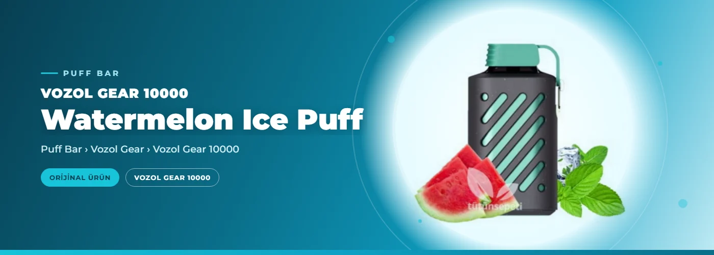 Vozol Gear 10000 Watermelon Ice Puff
