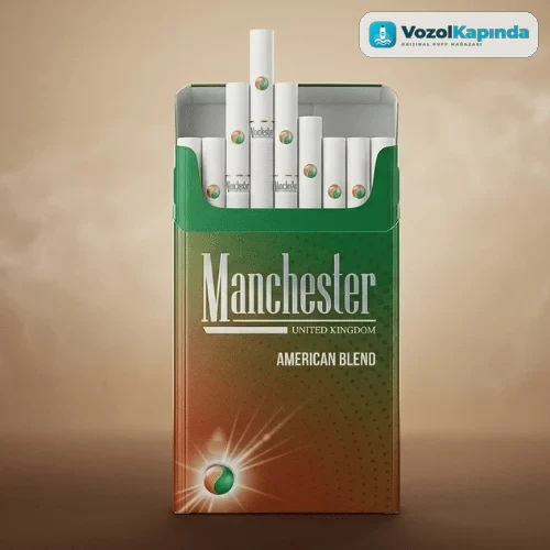 Manchester Amber Crush Fusion sigara - Elma ve Nane