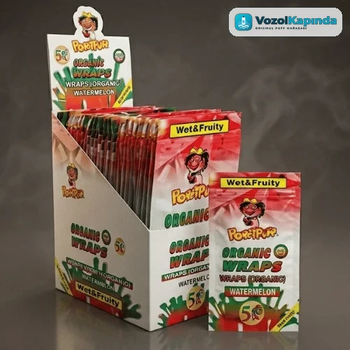 Honeypuff Organic Wraps Karpuz aromalı sarma kağıdı