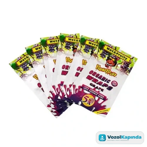 Honeypuff Organic Wraps Üzüm aromalı sarma kağıdı - görsel 2