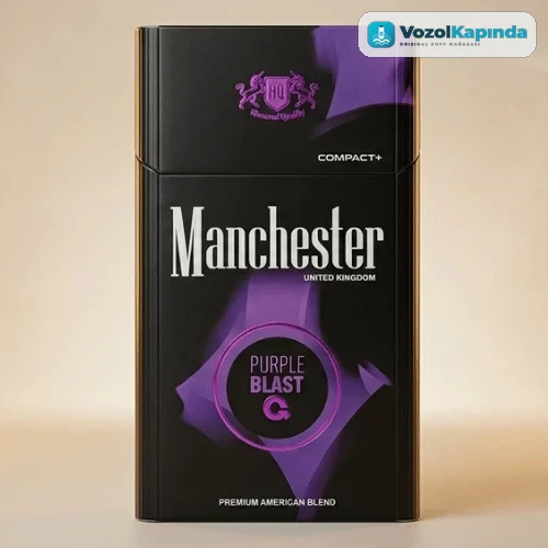 Manchester Queen Compact Purple Blast Sigara