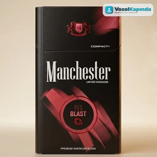 Manchester Queen Compact Red Blast Sigara