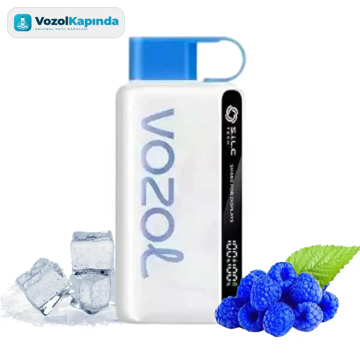 Vozol Star 12000 Puff Blue Razz İce