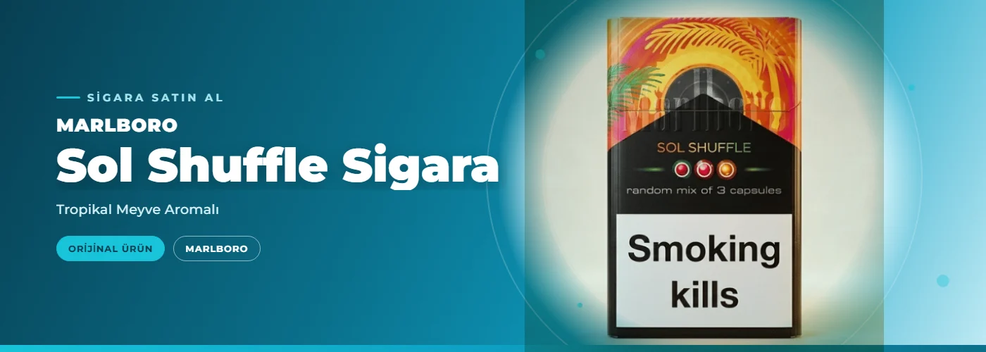 Marlboro Sol Shuffle Sigara – Tropikal Meyve Aromalı