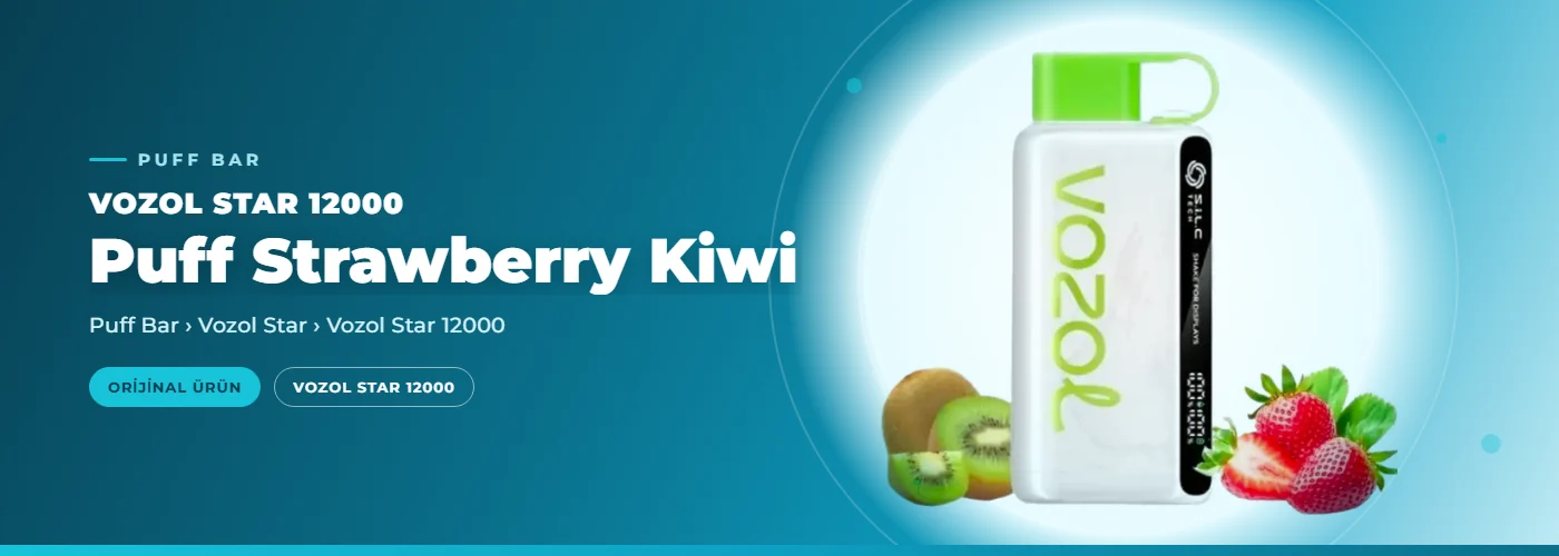 Vozol Star 12000 Puff Strawberry Kiwi