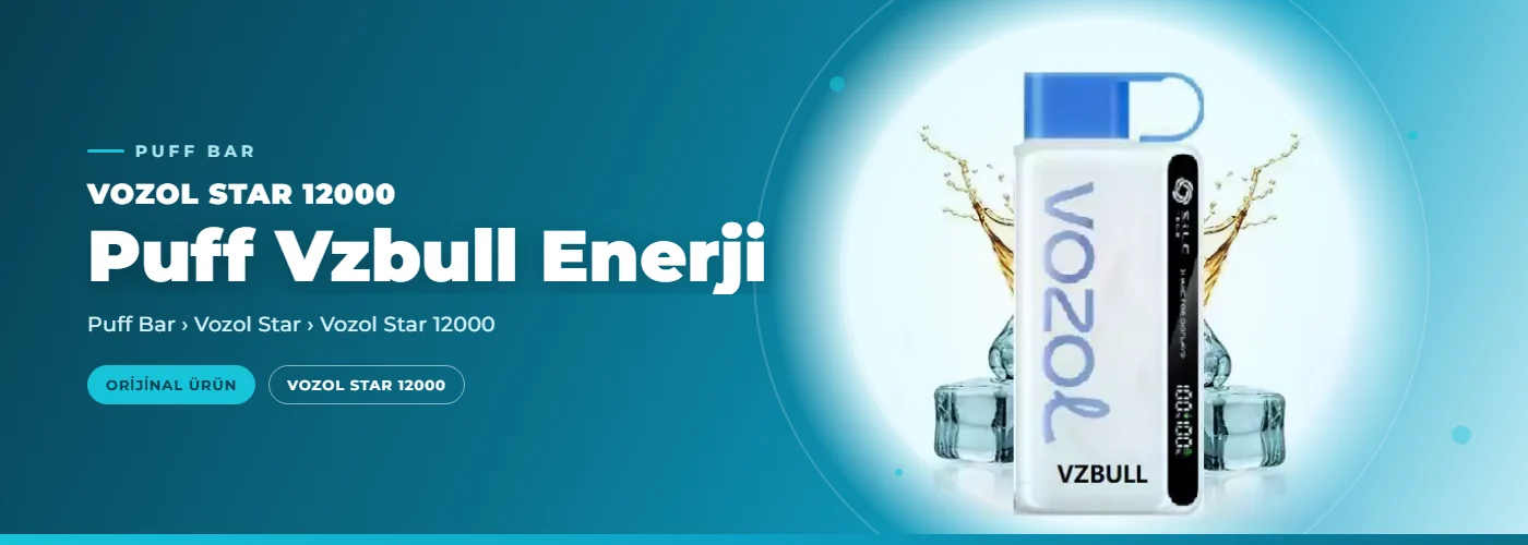 Vozol Star 12000 Puff Vzbull Enerji