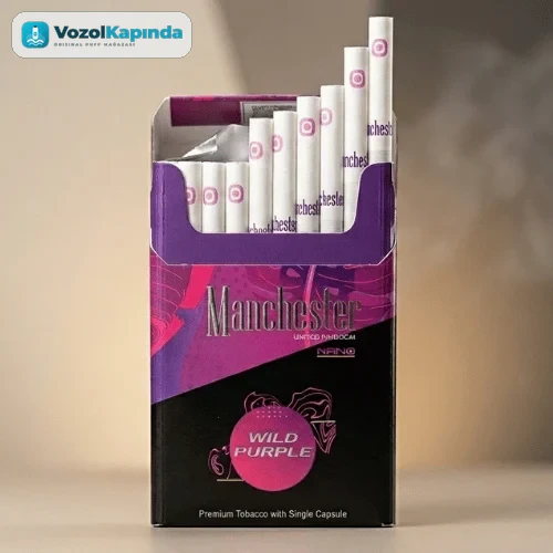 Manchester Nano Wild Purple Slim Sigara (Böğürtlen Aromalı)