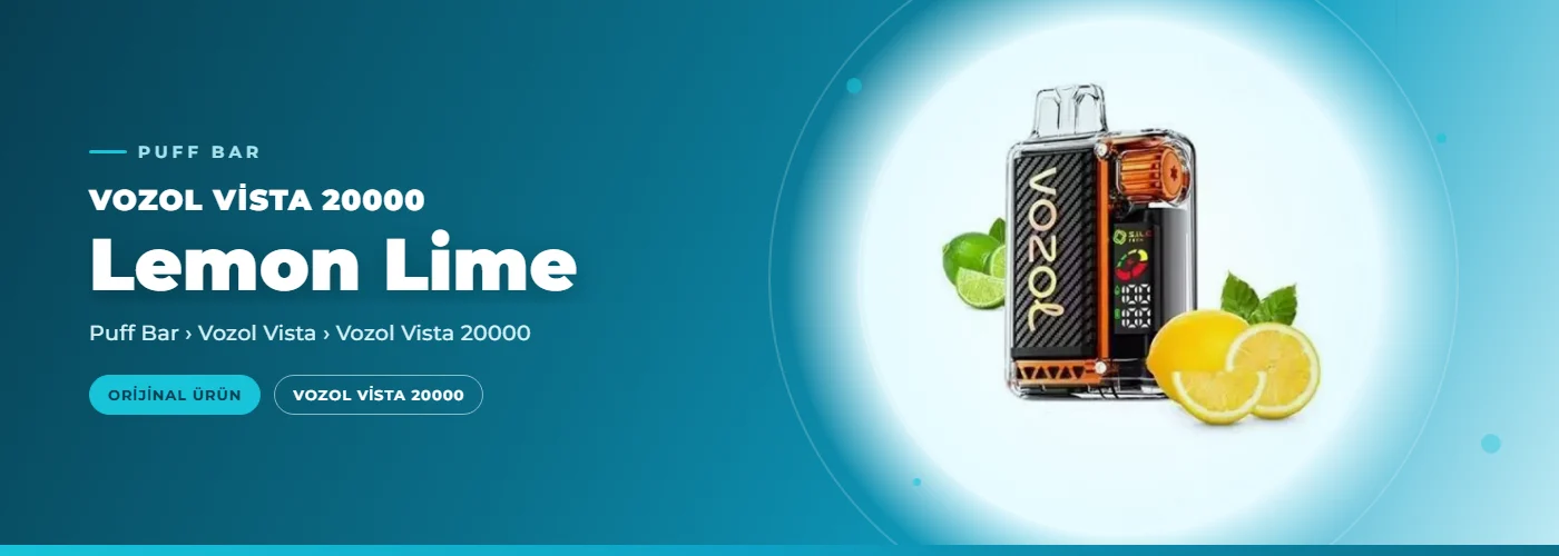 Vozol Vista 20000 Lemon Lime