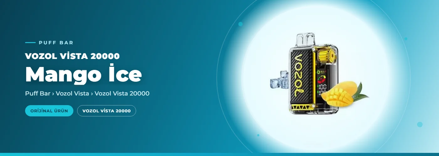 Vozol Vista 20000 Mango İce