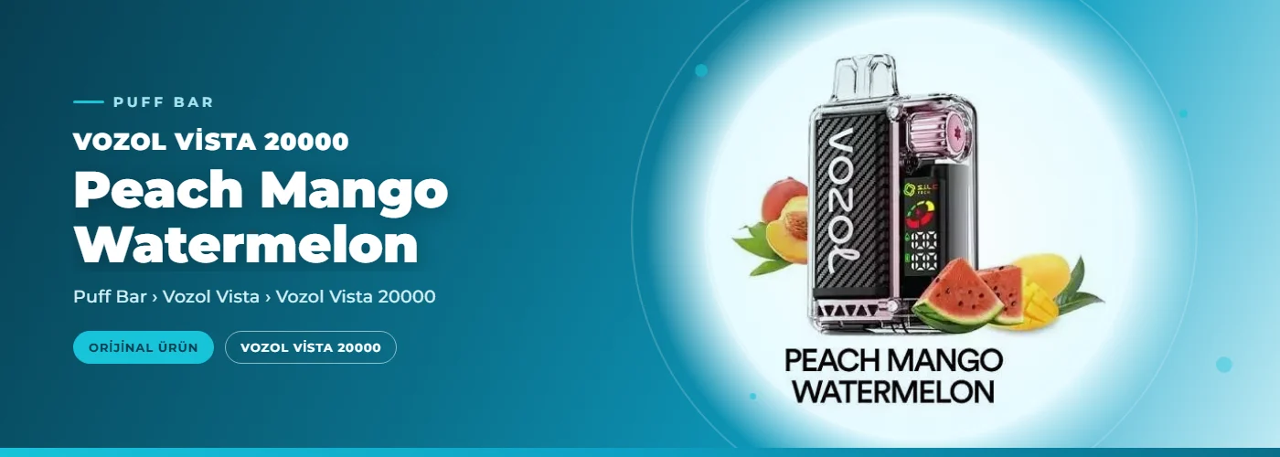 Vozol Vista 20000 Peach Mango Watermelon