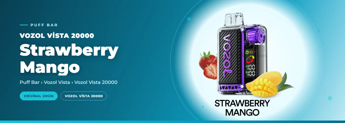 Vozol Vista 20000 Strawberry Mango