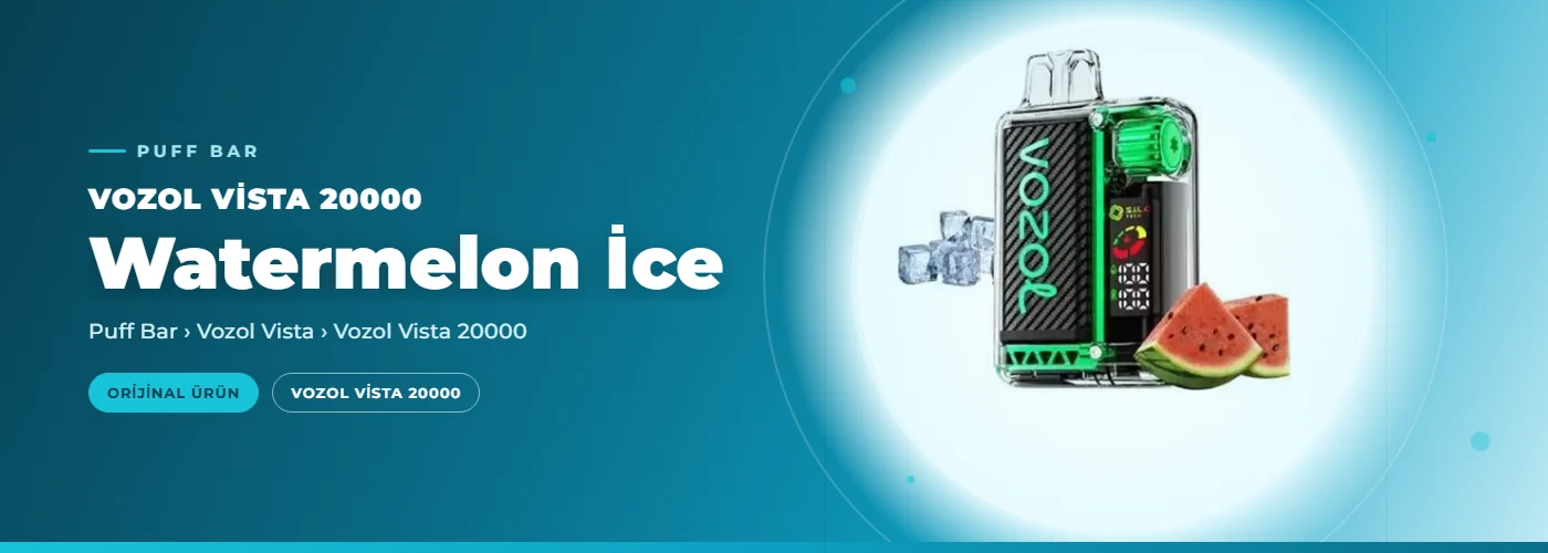 Vozol Vista 20000 Watermelon İce
