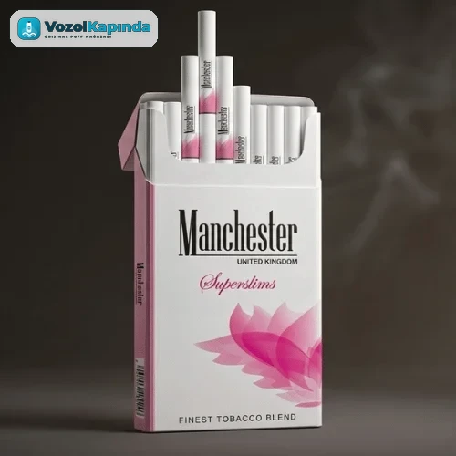 Manchester Pink Super Slim Sigara