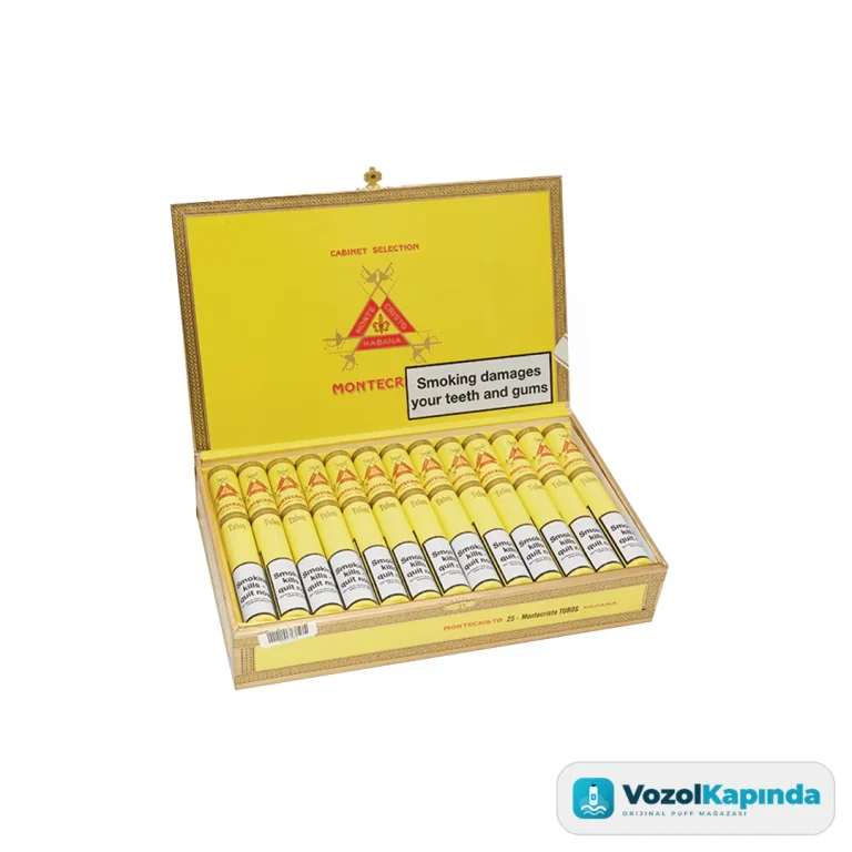 Montecristo Tubos 25's Puro FREESHOP