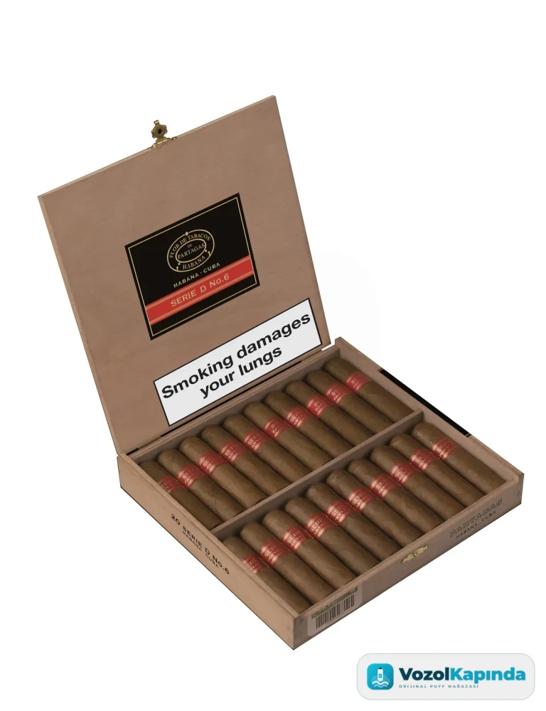 Partagas Serie D No. 6 Puro Tubo 20's FREESHOP