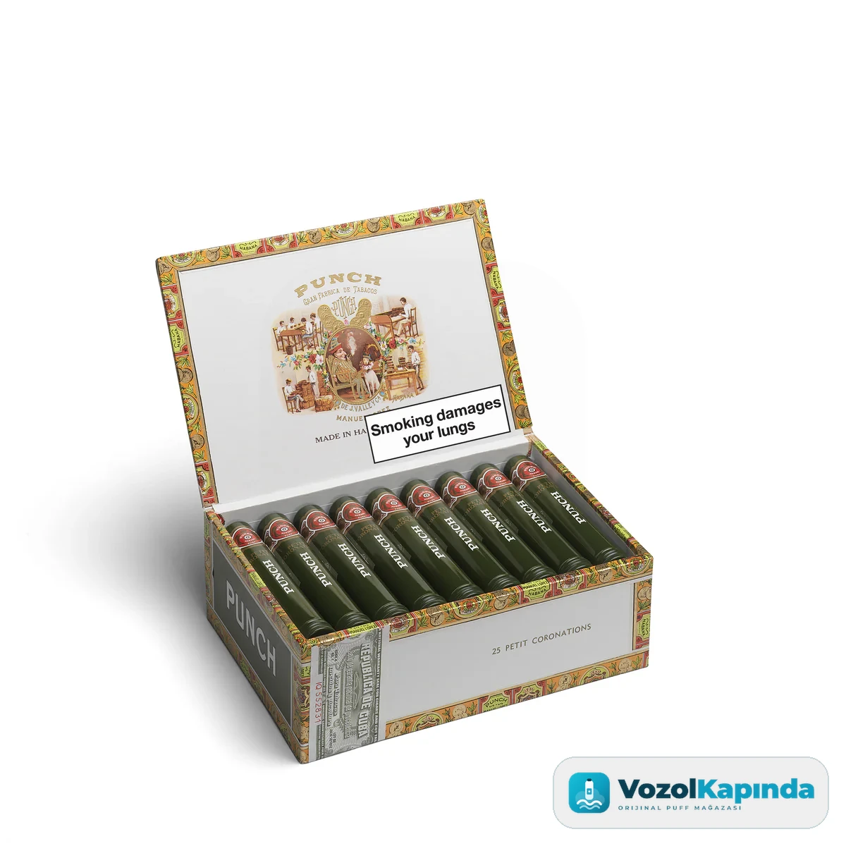 Punch Petit Coronations Tubos Puro 25's FREESHOP