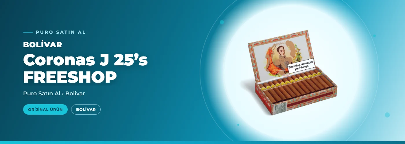 Bolivar Coronas J 25’s FREESHOP