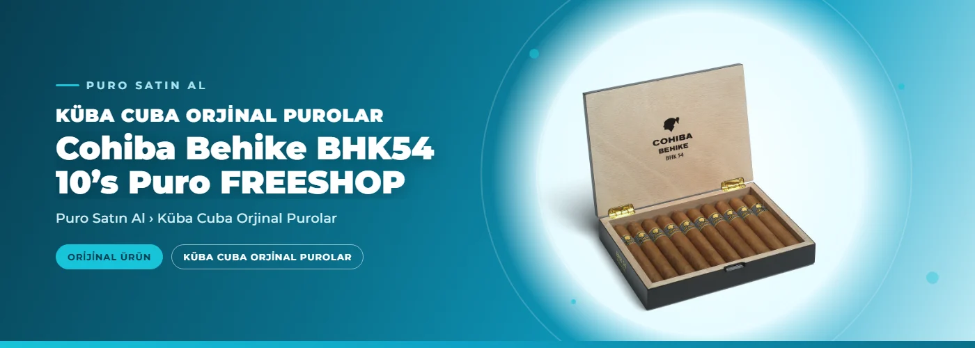 Cohiba Behike BHK54 10’s Puro FREESHOP