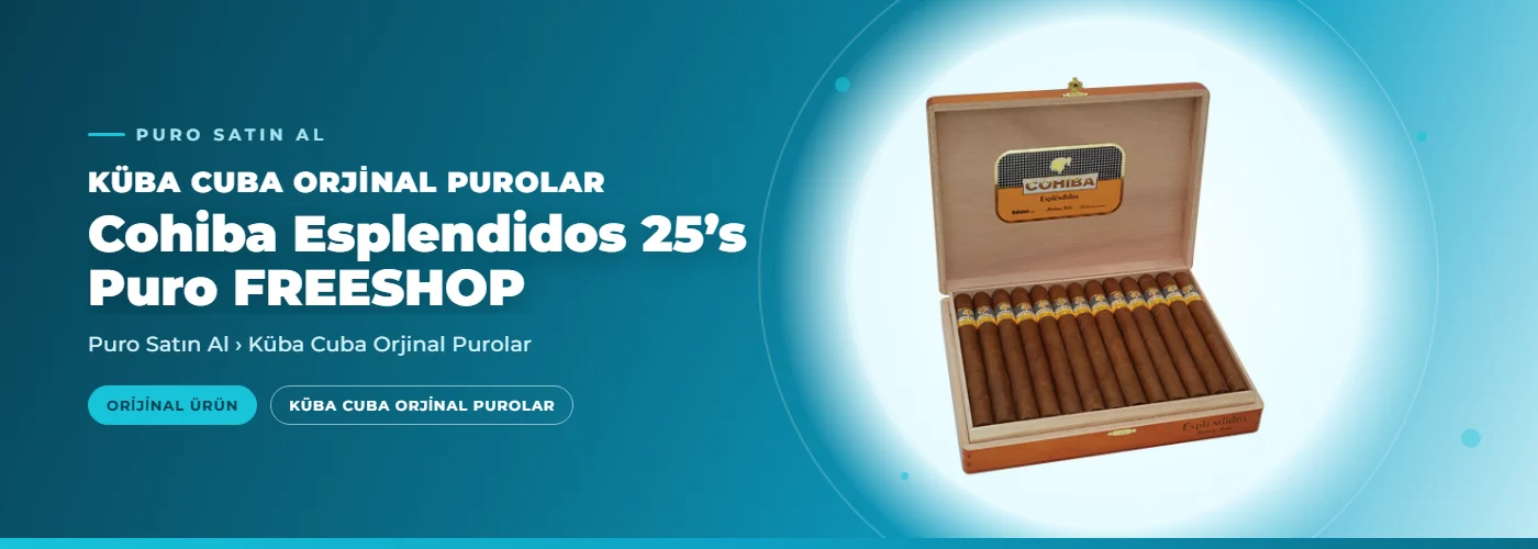 Cohiba Esplendidos 25’s Puro FREESHOP