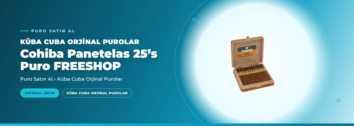 Cohiba Panetelas 25’s Puro FREESHOP