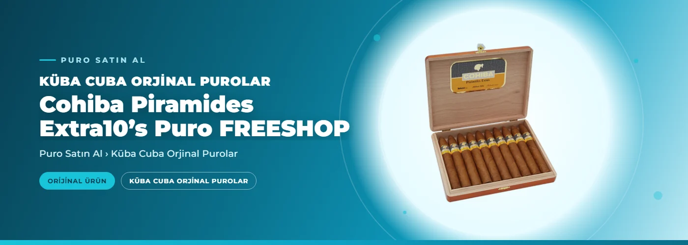 Cohiba Piramides Extra10’s Puro FREESHOP