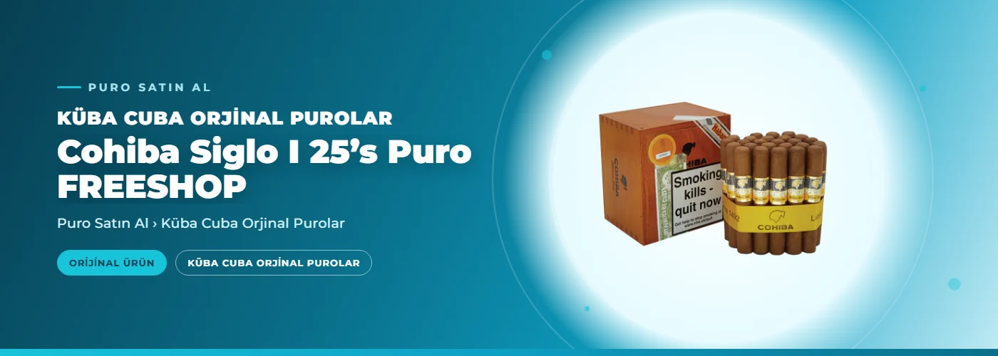 Cohiba Siglo I 25’s Puro FREESHOP